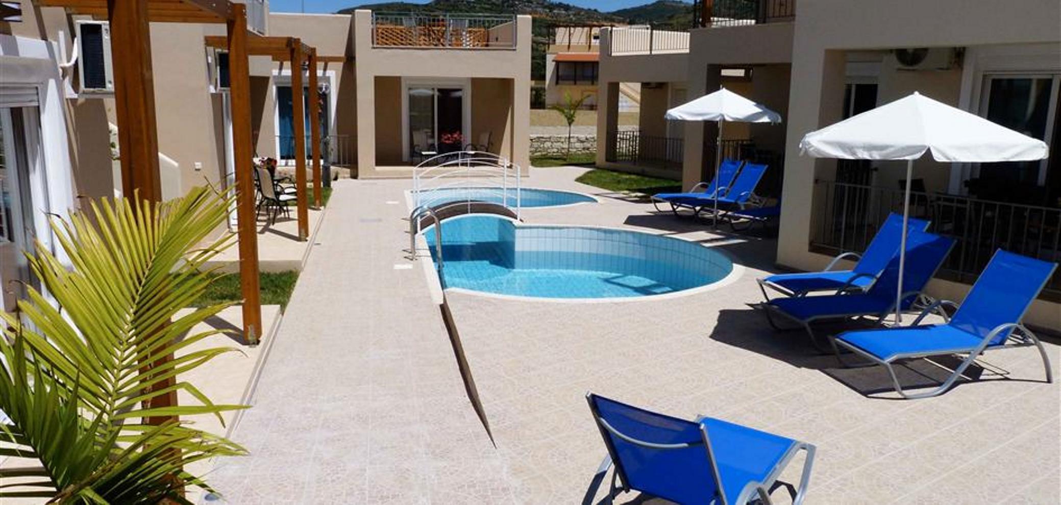 Azure Beach Kíssamos Екстериор снимка